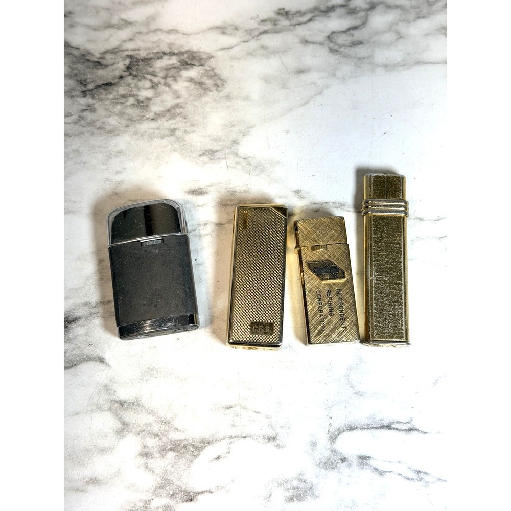 VTG 4- Lighters Non Tested~ Barlow, Ronson & (2) Colibri (3107)